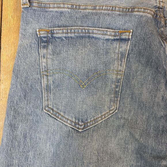 Levis 501 Original Stretch Button Fly Jeans Light Wash 36X30 NEW NWT - Picture 5 of 14